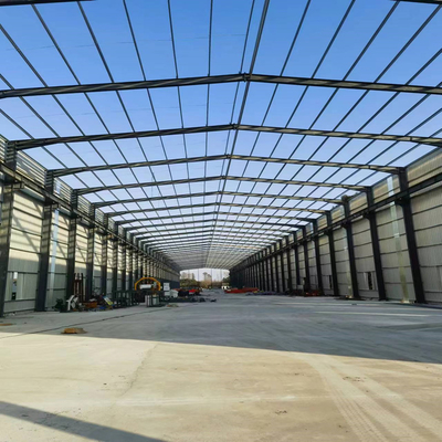 Voorgefabriceerd magazijn Metalen gebouw Staalconstructie Werkplaats