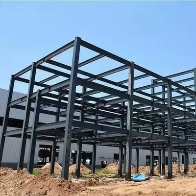 De vrije Structuur van het de Gebouwenq235 Q345 Lage Koolstofstaal van het Tekenings Landbouw Industriële Staal