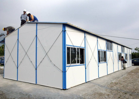 Comfortabel Prefab Gevormd het Staalgeprefabriceerd huis van Metaalhuizen Koude