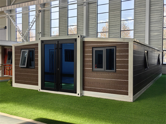 Keukenklaar geprefabriceerd mobiele huis met isolatie en energiezuinigheid