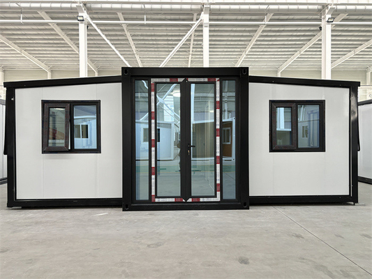 20ft / 40ft mobiele uitbreidbare prefab huis met toilet
