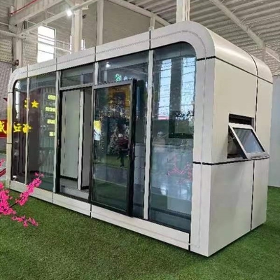 Voorafgebouwde mobiele staalconstructie Gebouw Apple Cabin Tiny House