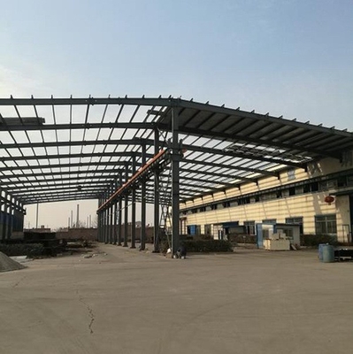 Voorgefabriceerd industrieel magazijn Gebouw Staal frame Draagbaar magazijn