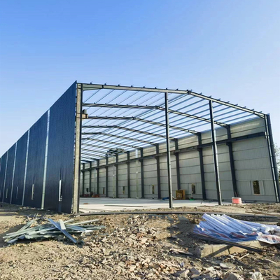 Stalen bekleding Prefab Steel Structure Building Q235 / Q355