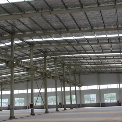 Industrieel staalconstructiegebouw Prefab Hall Prefab staalconstructie magazijn