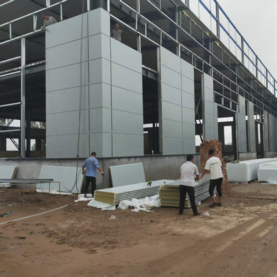 Prefab-gebouwen Staalconstructies Werkplaats Aardbevingen en windweerstand