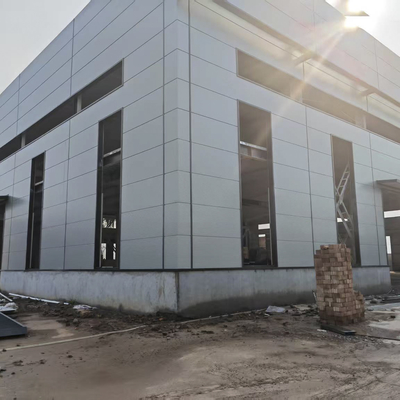 Versatile staalconstructie werkplaats met gegalvaniseerd dak en wandpaneel
