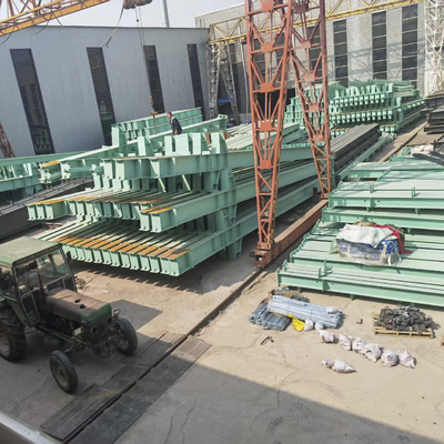 Versatile staalconstructie werkplaats met gegalvaniseerd dak en wandpaneel