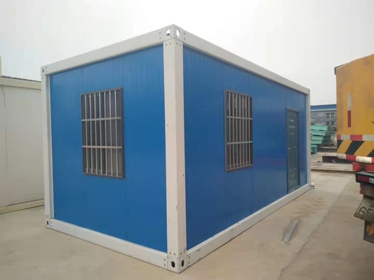 Aangepaste Lichte van de het Kader Vouwbare Container van het Maatstaal het Huis Snelle Installatie