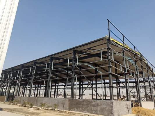 Hoge anti-brand prefab stalen constructie van het gebouw van het stadionactiviteitencentrum