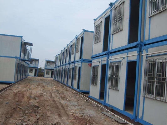 100mm THC EPS de Ziekenhuizenhotels Aangepaste Prefab Uiterst kleine Huizen van het Staalkader