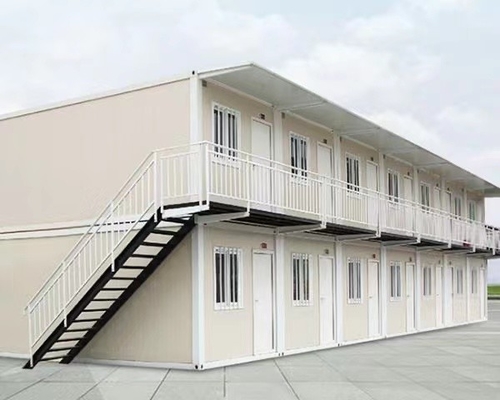 0.476mm THC Gemakkelijke de Containerhuis van het Staalplaat installeert het Vlakke Pak Moderne Prefabhuizen
