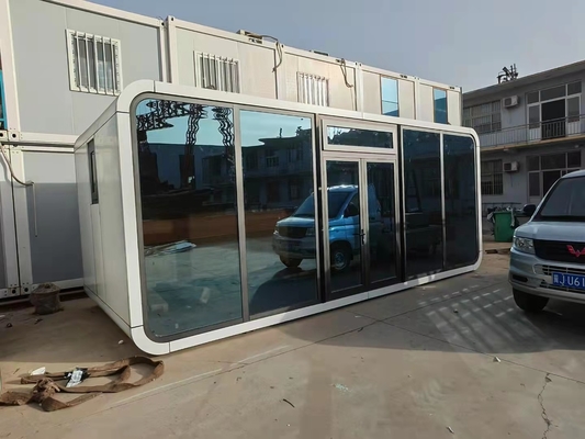 OEM Verschepende Containerhuis Met twee slaapkamers 0.326mm0.476mm THC-Blad