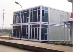 Drie het Huis Uiterst kleine Uitzetbare Prefab Modulaire Huizen van de Slaapkamers Vouwbare Container