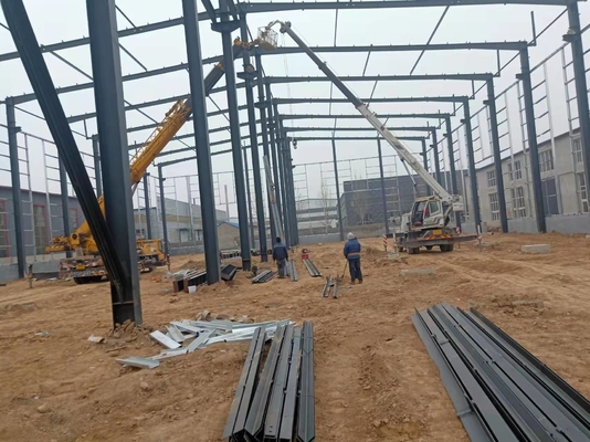 Bouw van de de Structuur de Hoge Stijging van het ecologisch Grote Spanwijdtestaal