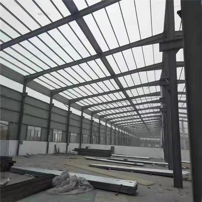Q245B landbouw Industriële de Loodsstructuur van Gray Single Span PEB van Staalgebouwen