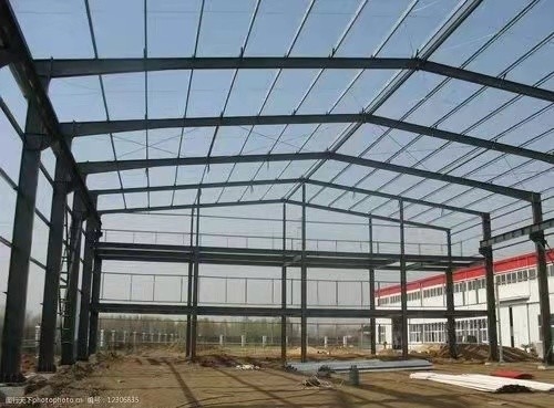 OEM Landbouw Industriële de Spanwijdte pre Gebouwd van Staalgebouwen Dubbele Loods