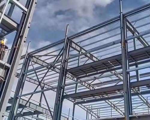 OEM Vuurvaste Prefab van het het Staalkader van het Pakhuisbureau Geprefabriceerde het Huisuitrustingen Cabine