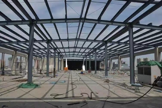 Van het het Staalkader van de hitteisolatie Geprefabriceerde Gebouwen Twee Huis van de Vloeren het Prefabvilla