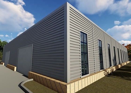 OEM de Milieu Gemakkelijke Workshop van de Staalstructuur assembleert Prefabpakhuis