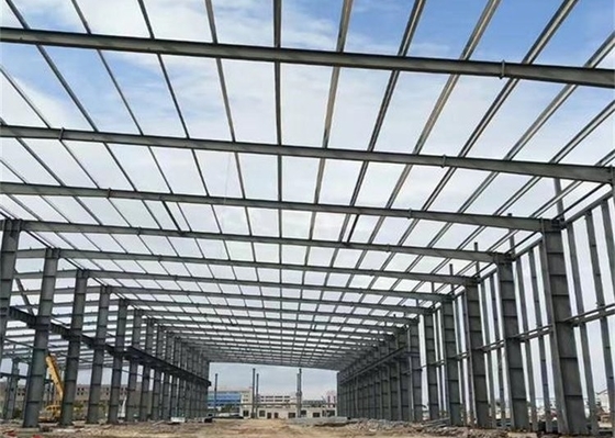 De anti Seismische van het de Workshopq345b Q235B Prefabmetaal van de Staalstructuur het Pakhuisbouw