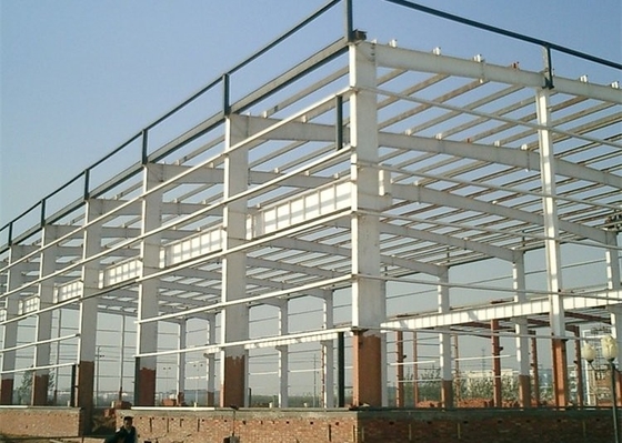 De anti Seismische van het de Workshopq345b Q235B Prefabmetaal van de Staalstructuur het Pakhuisbouw