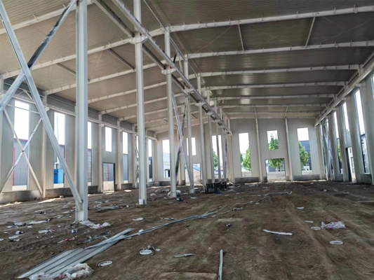 Industrieel frame Q235 Q355 Prefab stalen constructie voor magazijn