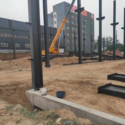 De grote van de de Architectuurvervaardiging van het Grootte Structurele Staal het Lassenbouw
