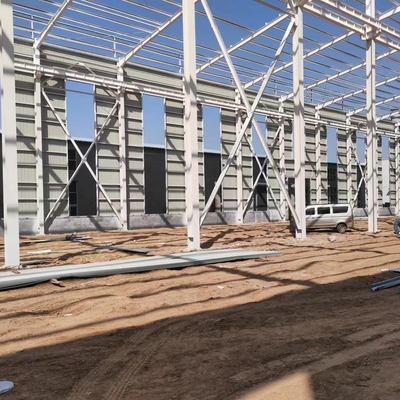 Bouw van het dak de Purlins Gegalvaniseerde Staal voor de Bouw van het Componentenpakhuis